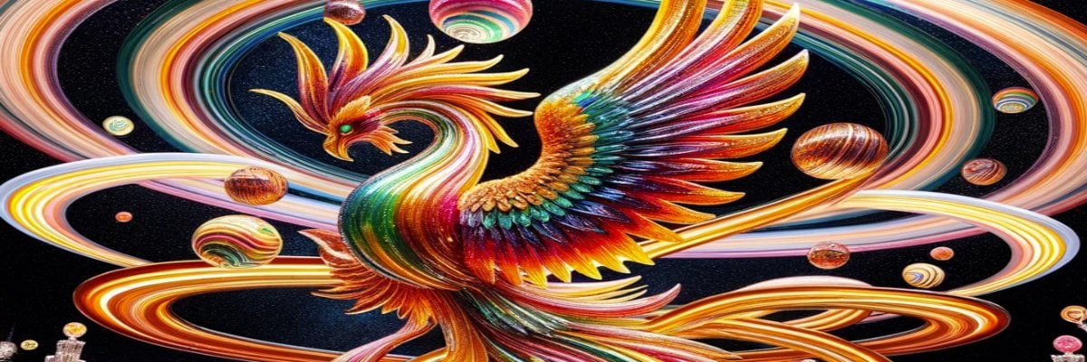 My cat transforms into a Phoenix