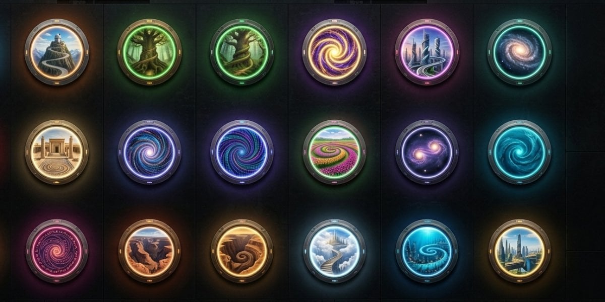 Wall of Portals header